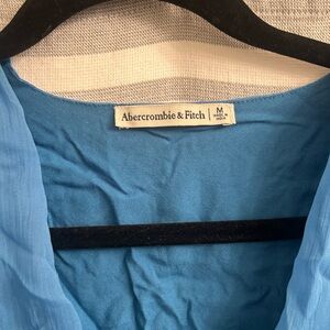 Abercrombie & Fitch Vibrant Blue Blouse
